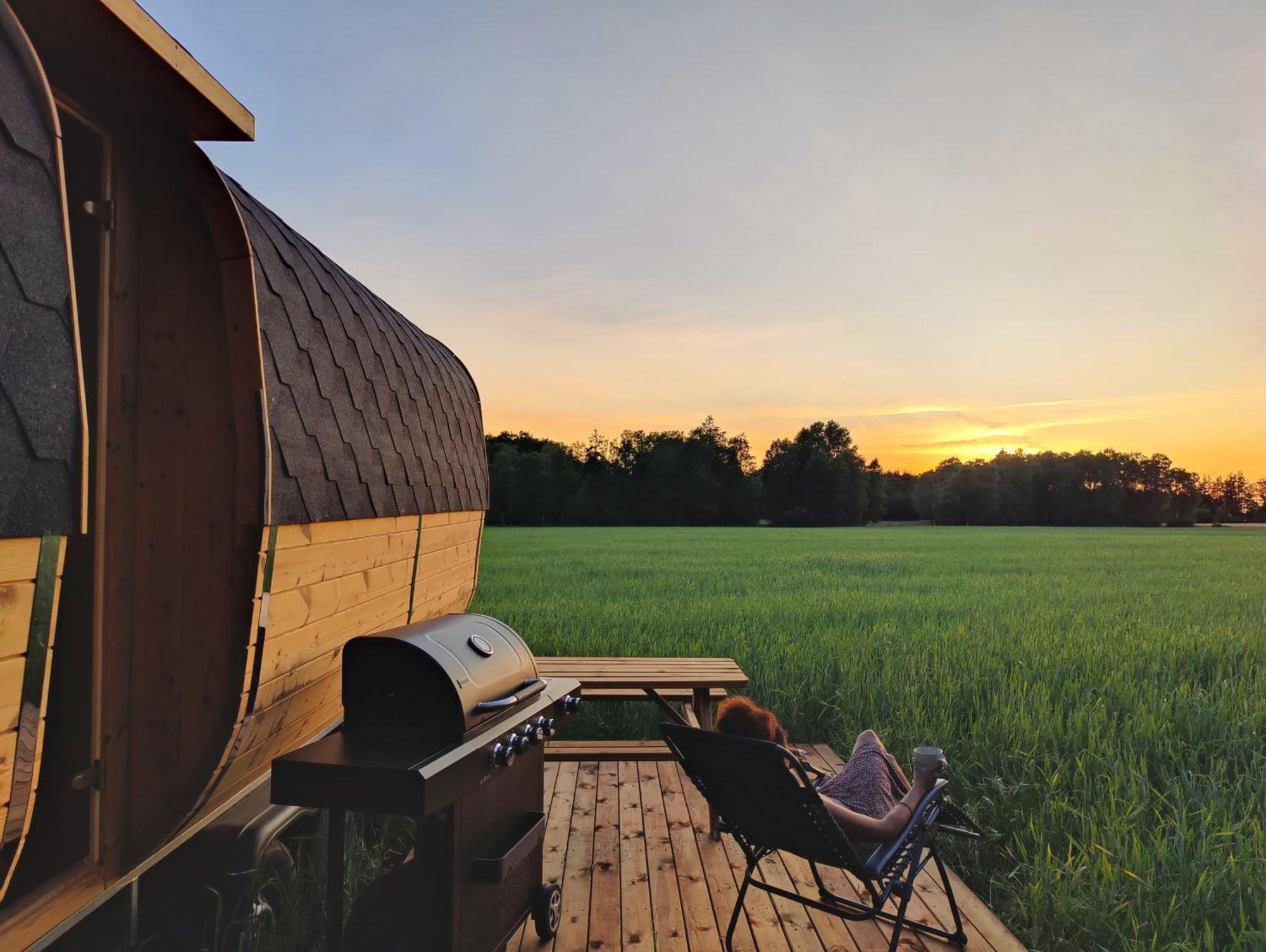 Under Canvas Bornholm Ostermarie Esterno foto