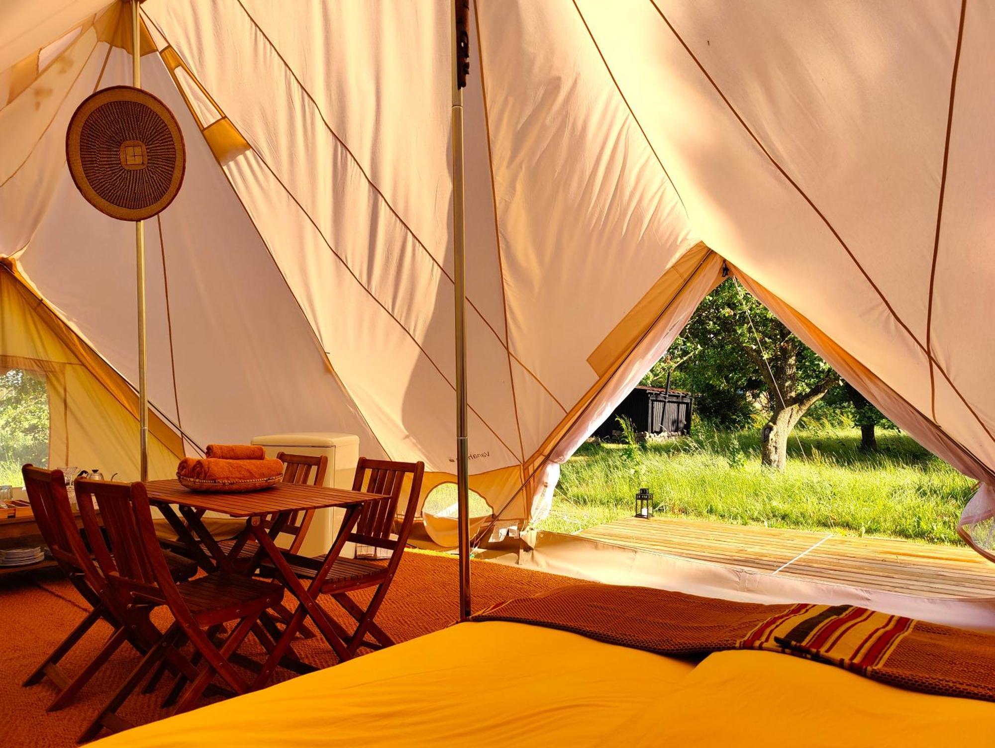 Under Canvas Bornholm Ostermarie Esterno foto