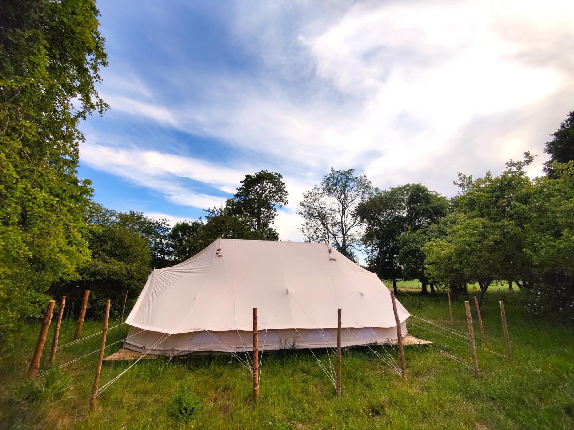 Under Canvas Bornholm Ostermarie Esterno foto