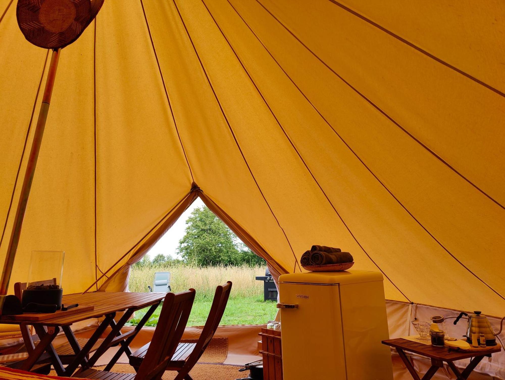 Under Canvas Bornholm Ostermarie Esterno foto