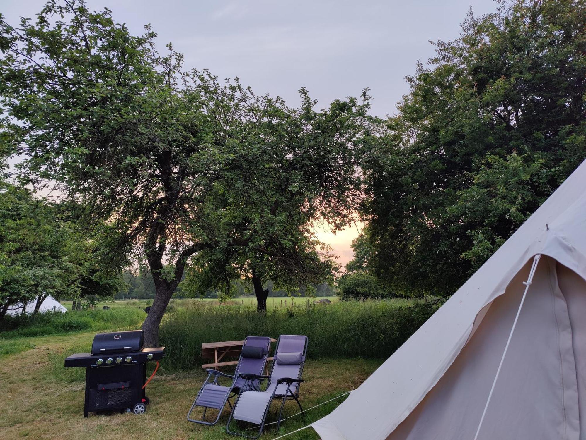 Under Canvas Bornholm Ostermarie Esterno foto