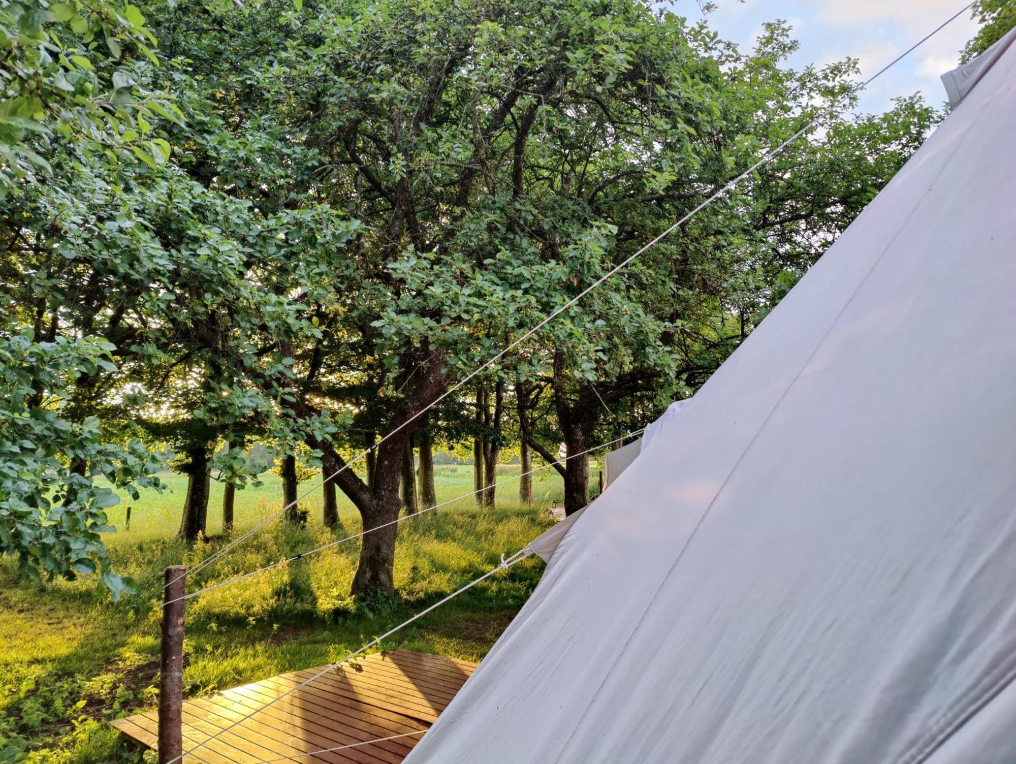 Under Canvas Bornholm Ostermarie Esterno foto