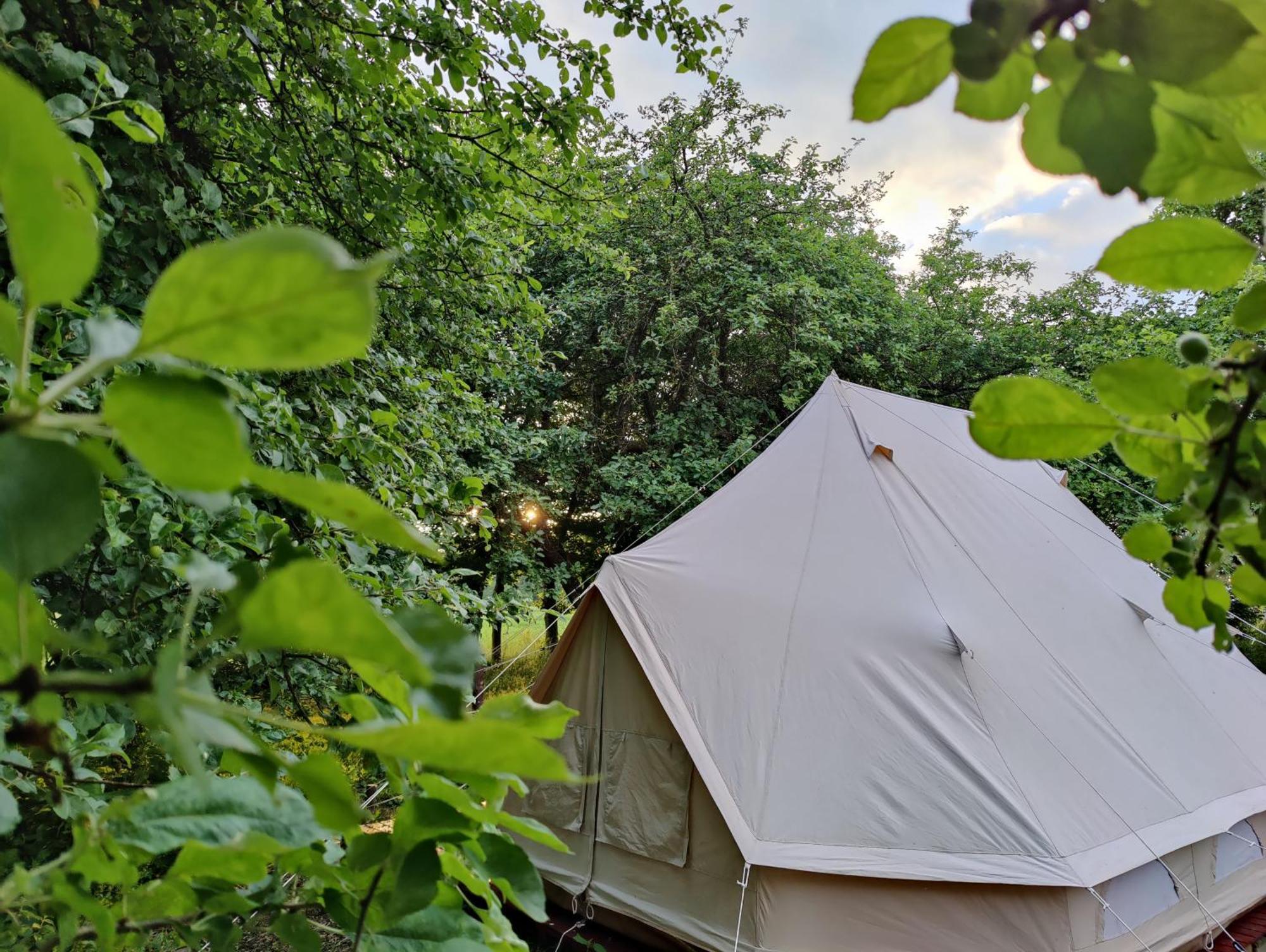 Under Canvas Bornholm Ostermarie Esterno foto