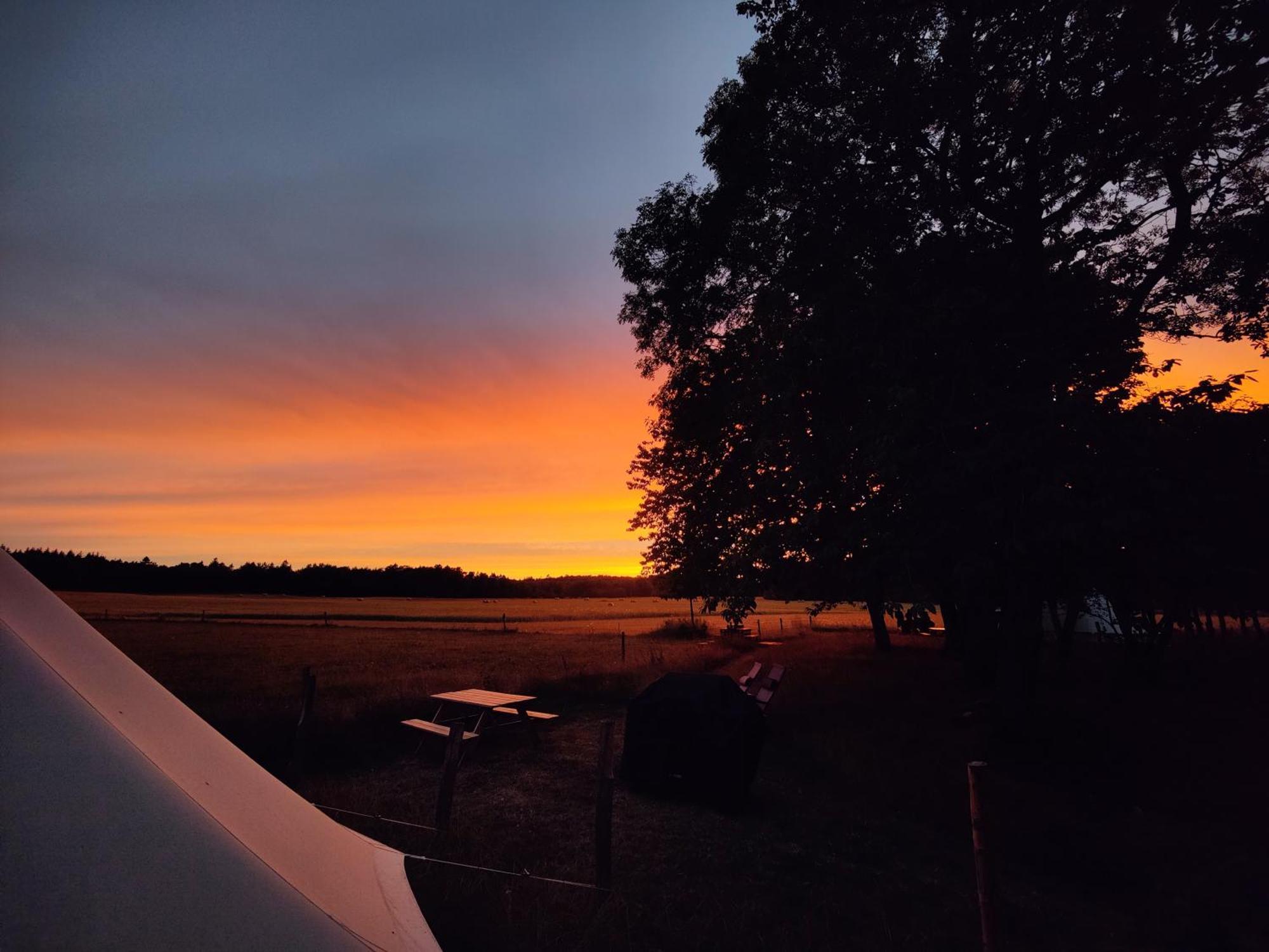 Under Canvas Bornholm Ostermarie Esterno foto